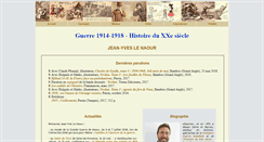 Desktop Screenshot of jeanyveslenaour.com